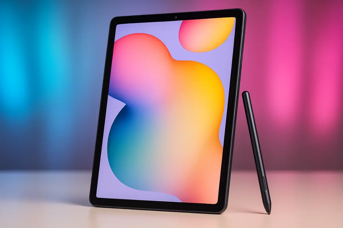 tablet Samsung com caneta