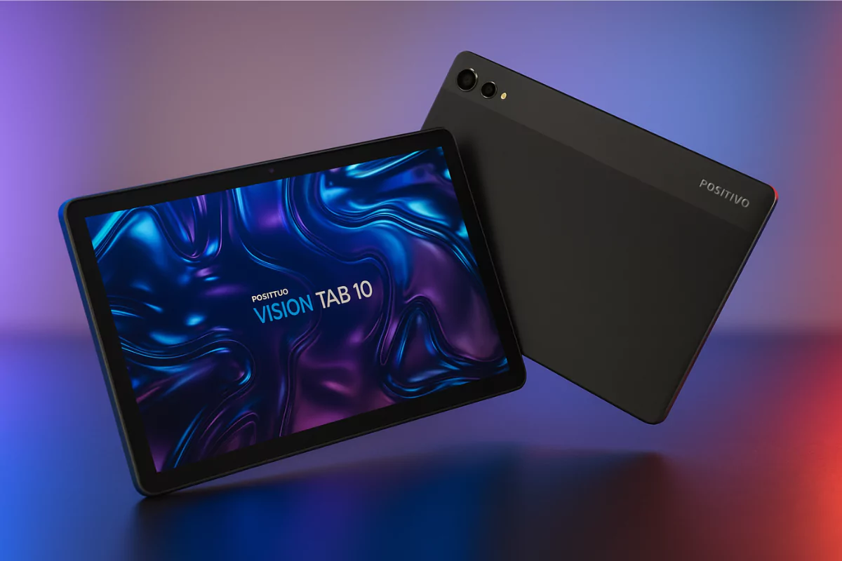 Tablet Positivo Vision Tab 10 é bom com tela de 10 polegadas em 2025