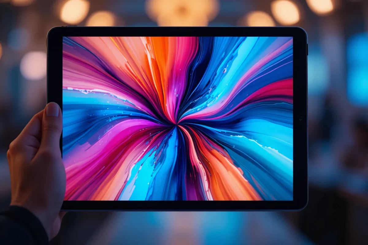 Galaxy Tab A9+ 5G tablet com tela grande