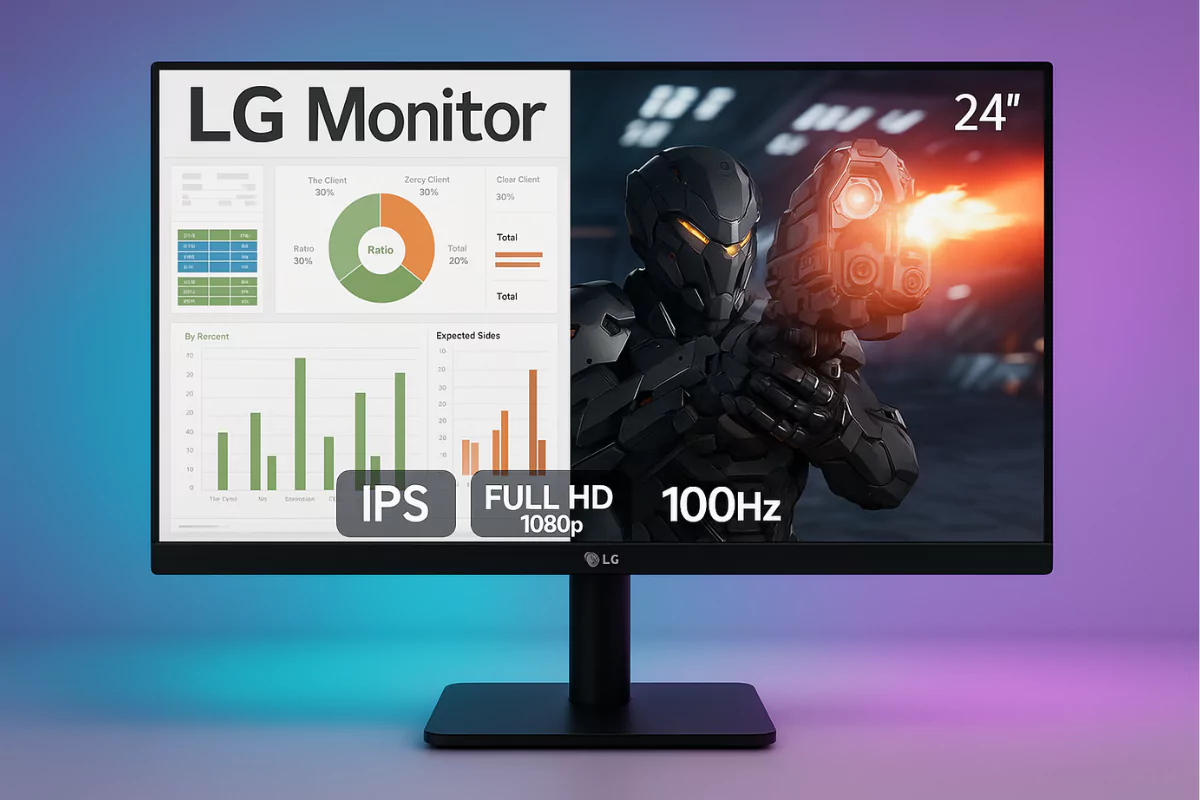 LG 24MS500 24 Melhor Monitor PC Gamer para Jogar