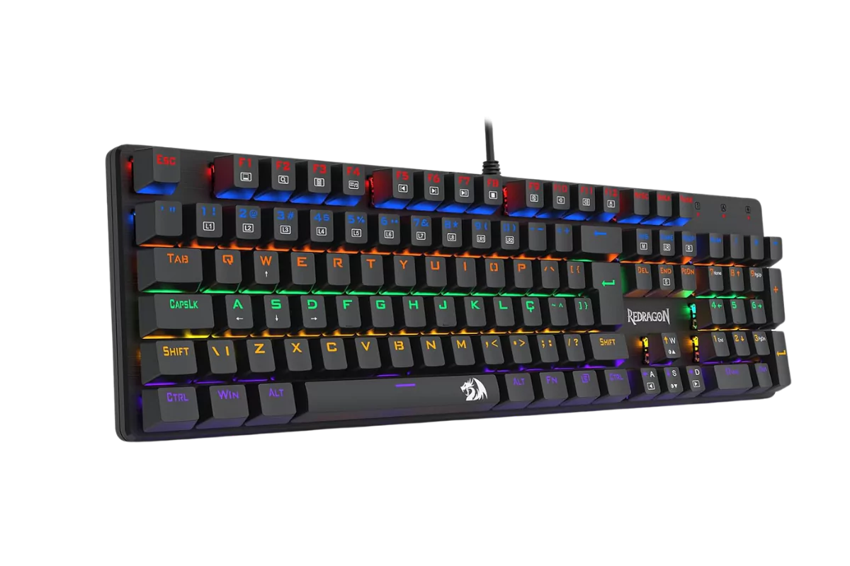 Teclado mecânico gamer Redragon Valheim