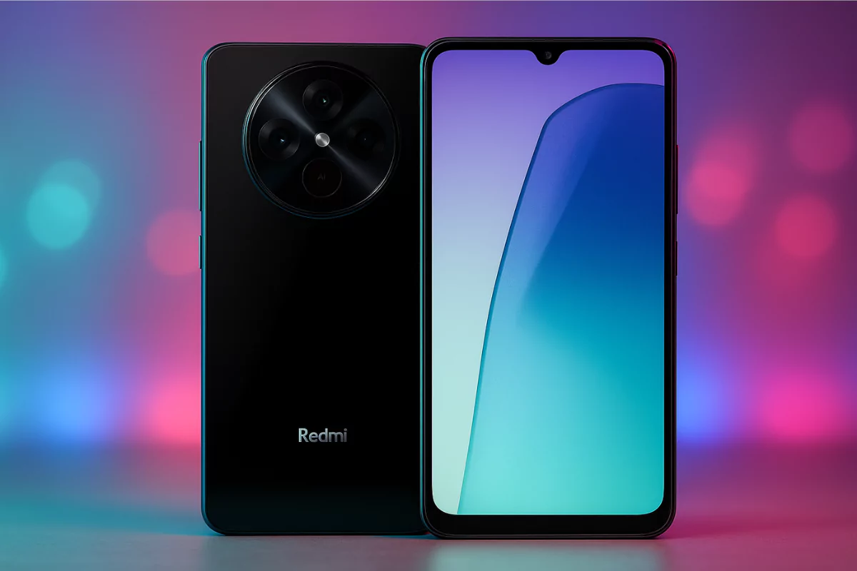 Smartphone Redmi 14C 8GB com 256GB de armazenamento e tela HD+