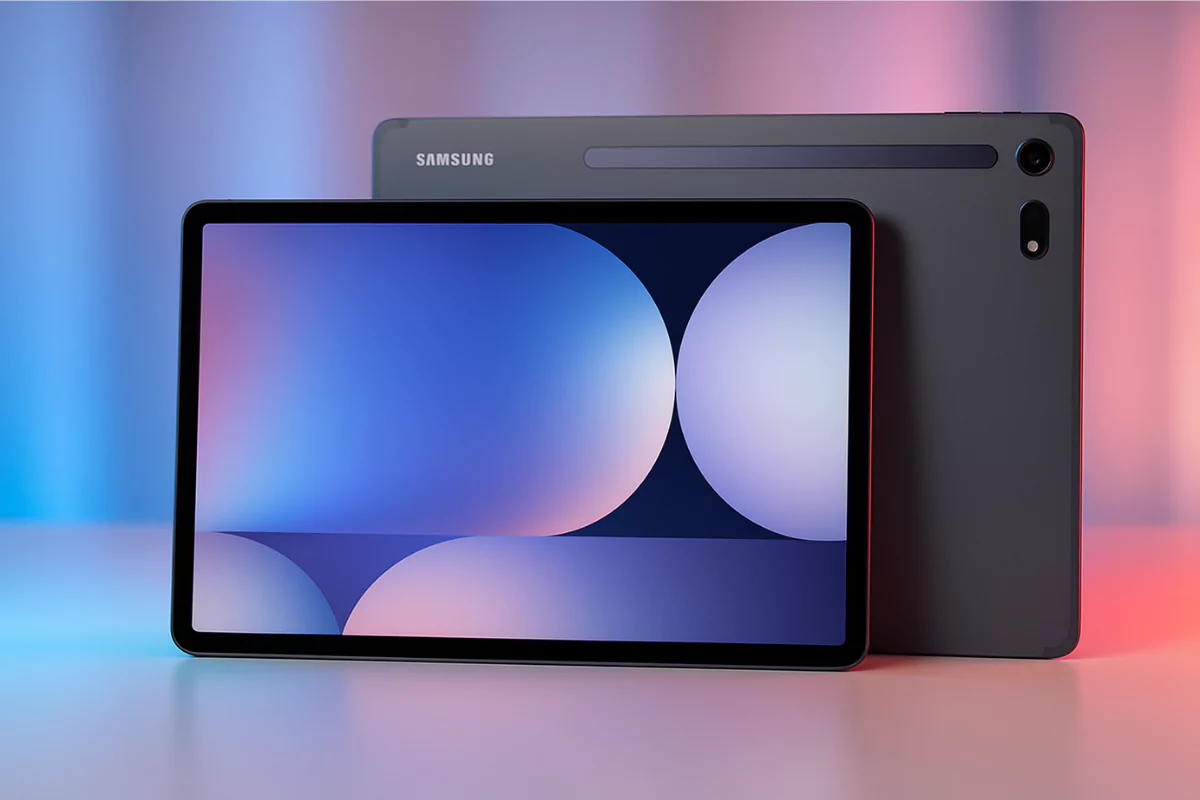Imagem do Samsung Galaxy Tab S10+ 2025, o top de linha da Samsung com design premium e especificações avançadas.