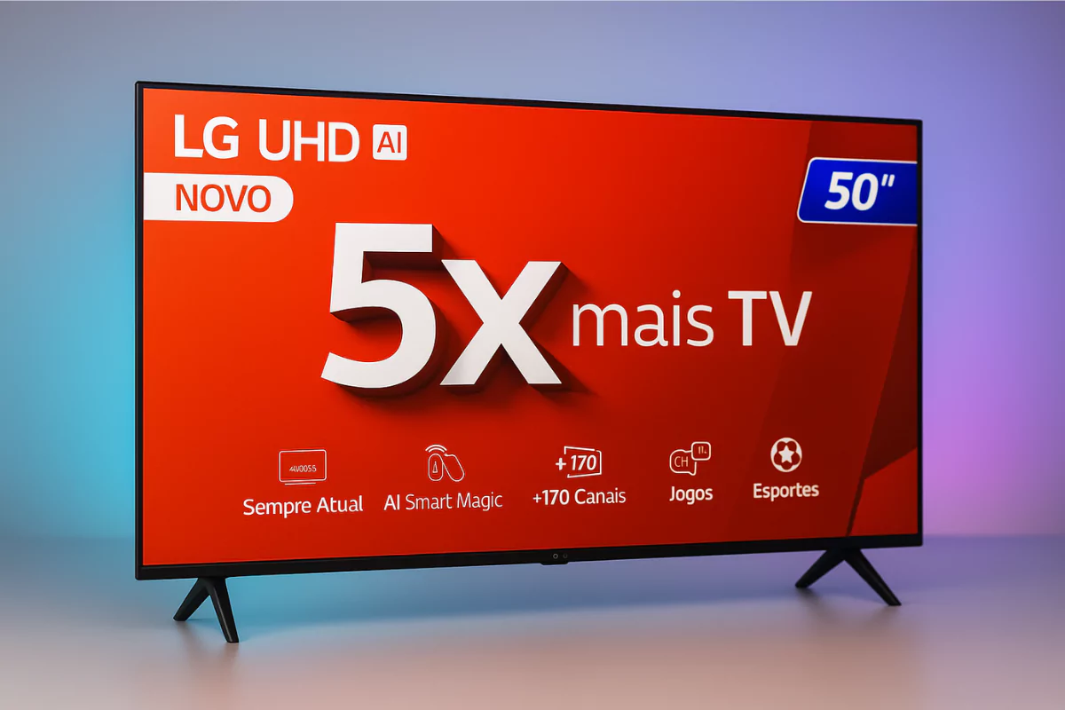 Smart TV LG 4K com Alexa e webOS 24, Otimizador de Jogos – Melhor Custo-Benefício em 2025