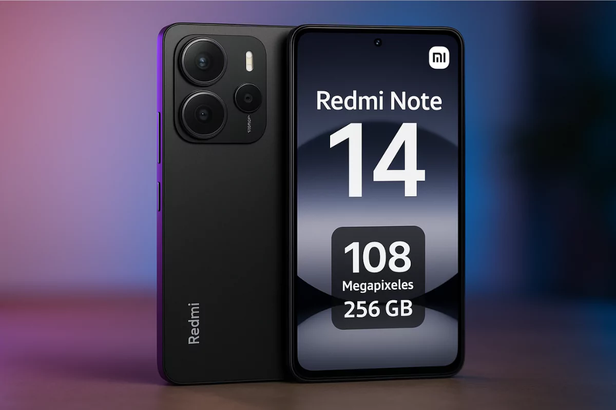 Smartphone Xiaomi Redmi Note 14 Midnight Black em 2025 – melhor custo-benefício da marca