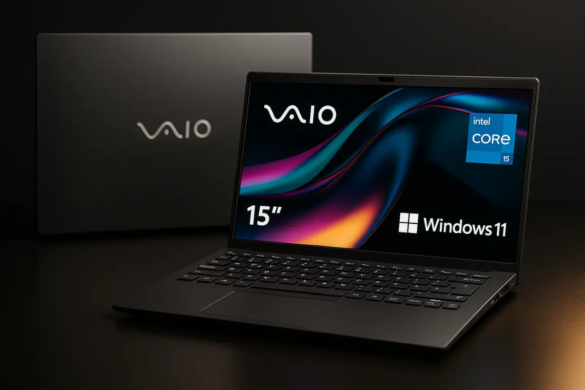 Notebook VAIO FE15 com i5 e 16GB RAM