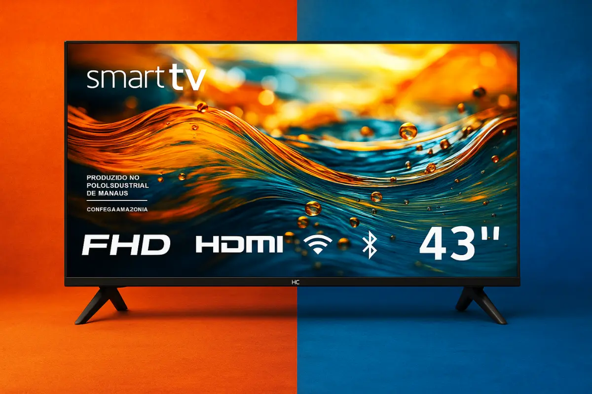 Smart TV HQ 43 é Boa
