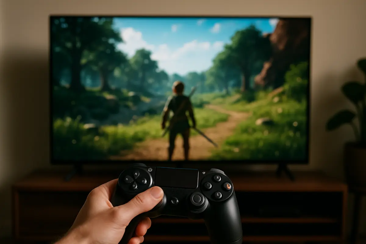melhor TV Samsung para gamers