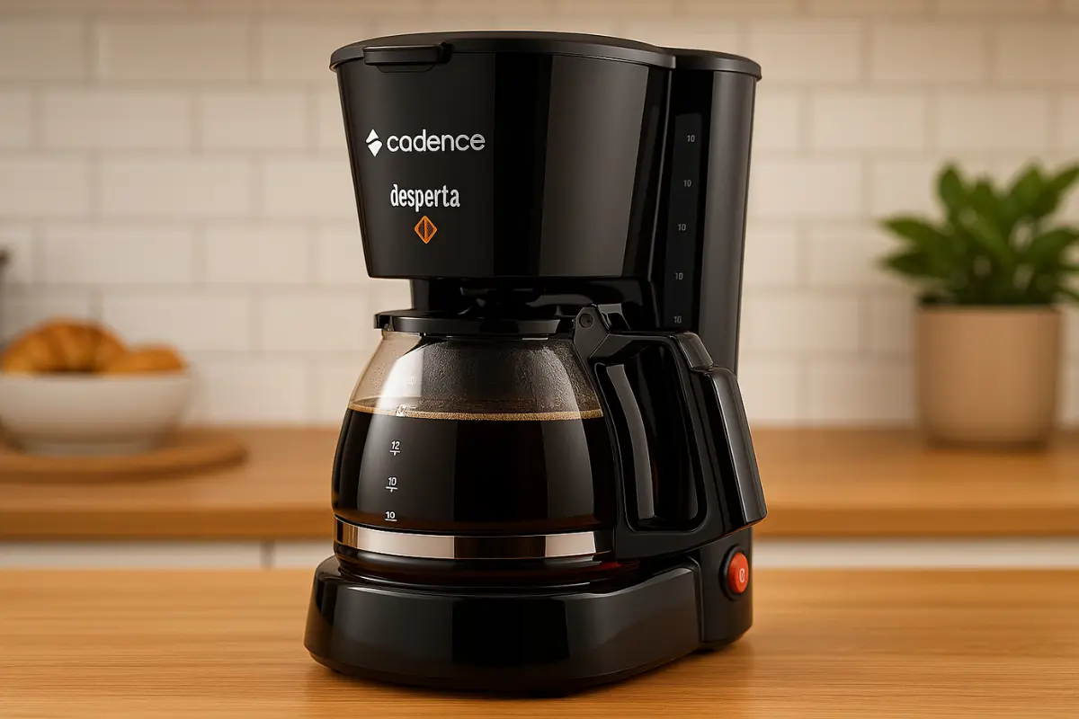 Cafeteira Elétrica Cadence Desperta Constrast 220V Boa e Barata!
