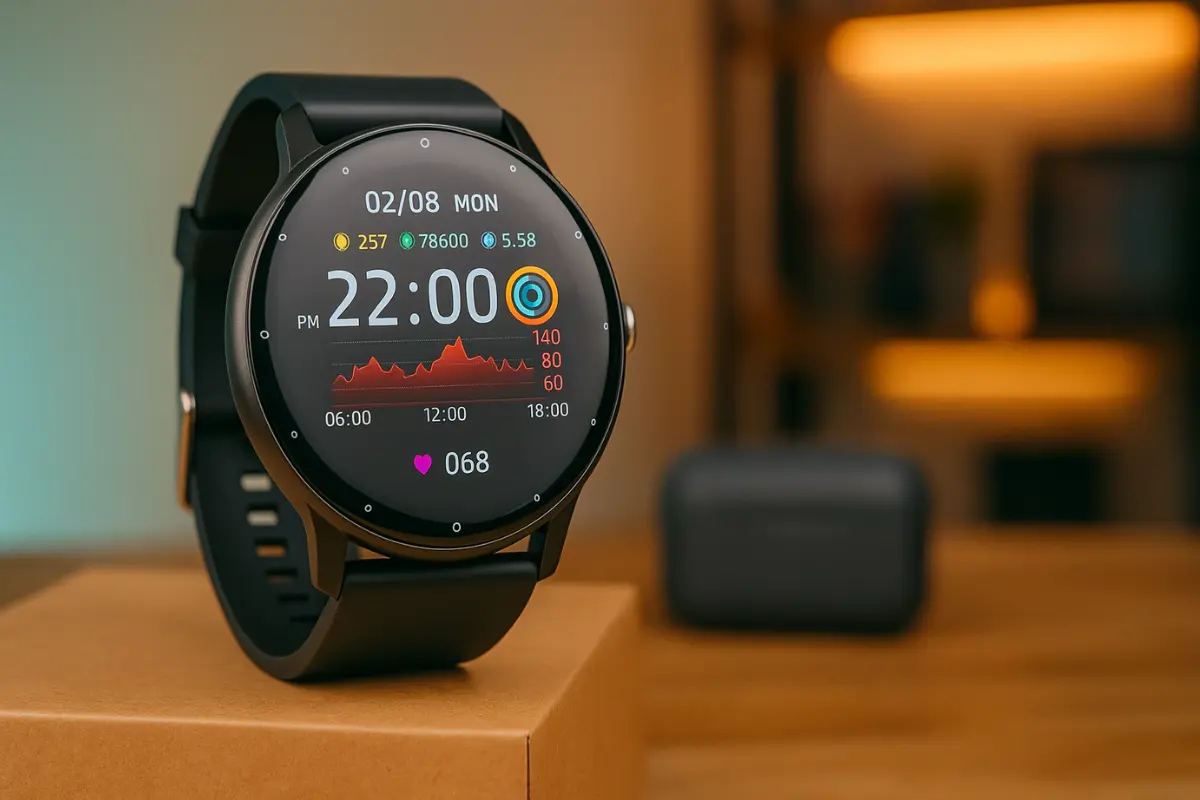 Melhor XZMO Smartwatch Relógio Inteligente IP67 44mm My Watch I Fit