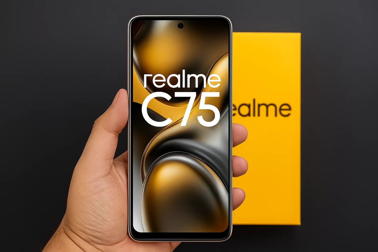 Celular Realme C75 é bom